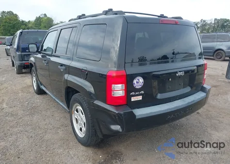 2008 Jeep Patriot Sport z USA, uszkodzony, nr VIN 1J8FF28W38D682558